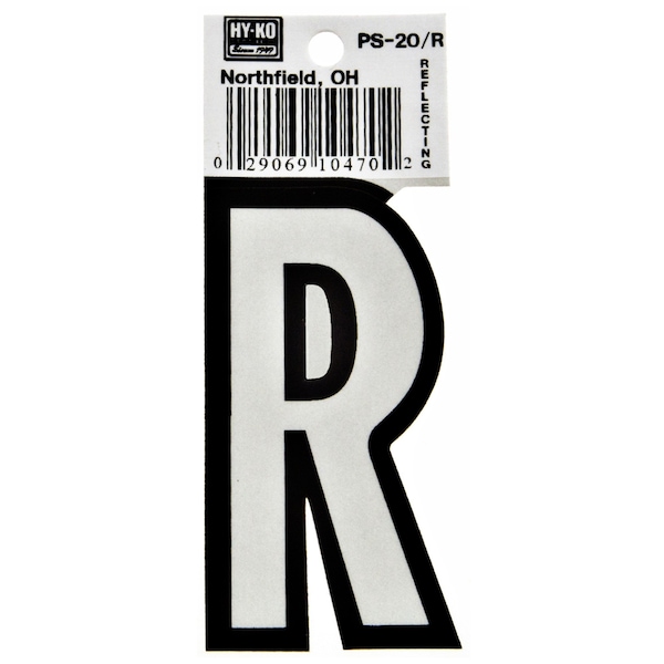 Hy-Ko 3.25In Boat Letter R, 10PK A10470 - main